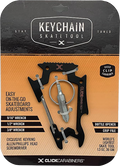 SK8OLOGY CARABINER KEYCHAIN SKATE TOOL BLACK
