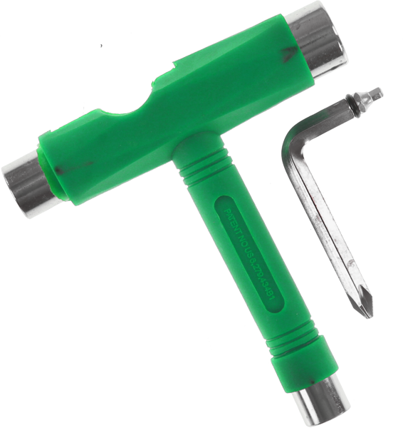 UNIT SKATE TOOL - GREEN/CHROME