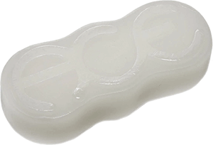 ACE RINGS BIG BLOCK WAX CLEAR single