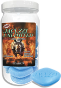JACUZZI RHINO BLUE PILL WAX 10PK BOTTLE