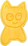 MEOW BIG CAT WAX YELLOW