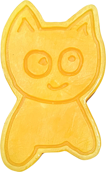 MEOW BIG CAT WAX YELLOW