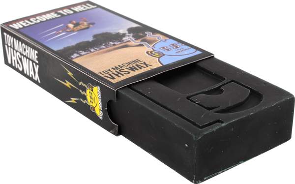 TOY MACHINE VHS WAX WELCOME TO HELL - BLACK