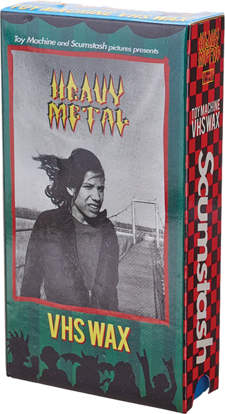 TOY MACHINE VHS WAX - HEAVY METAL - BLUE