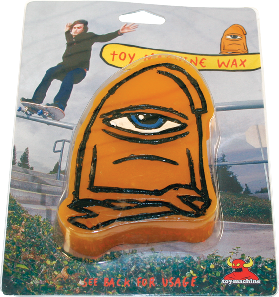 TOY MACHINE SECT WAX ORANGE