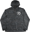 THRASHER X SF THRASH/BURN ANORAK JACKET BLK CAMO