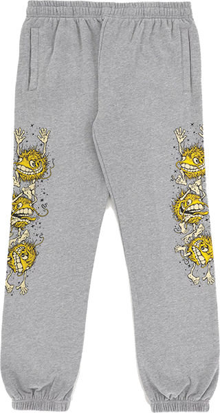 Anti-hero GRIMPLE STACK SWEATPANTS HEATHER GREY