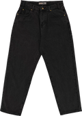 GIRL JEANS WASHED BLACK