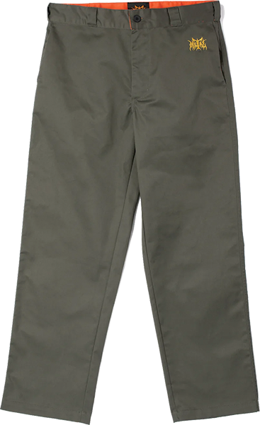 METAL JERSEY CHINO PANT OLIVE