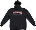 THRASHER GODZILLA GIRLS HOODIE BLK/PINK
