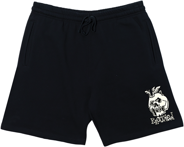 KROOKED NO MONSTER SWEATSHORTS BLK