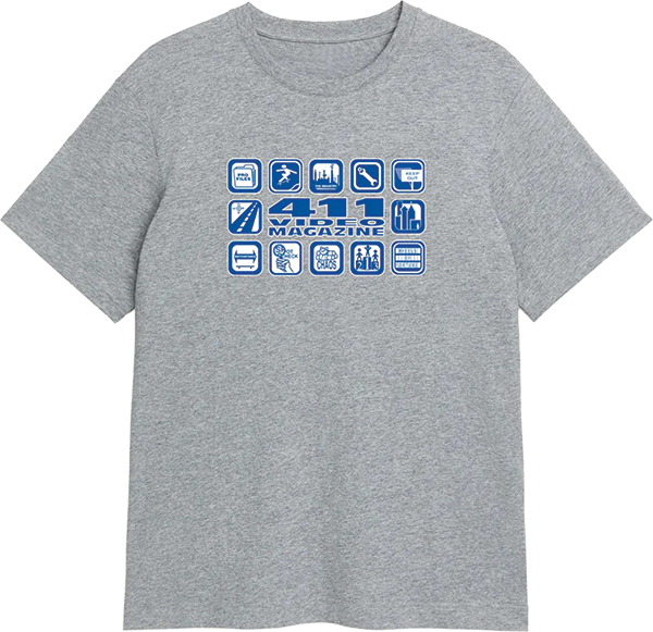 411VM ICONS SS ATHLETIC HEATHER