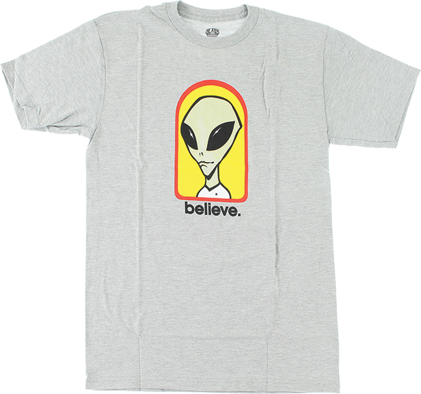 ALIEN WORKSHOP BELIEVE SS HEATHER GREY