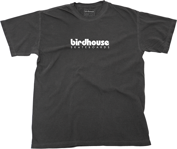 BIRDHOUSE LOGO SS CHARCOAL HEATHER
