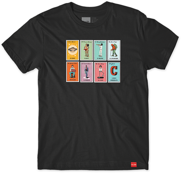 CHOCOLATE LOTERIA CARD SPREAD SS BLACK