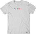 GIRL LETTERPRESS SS ASH