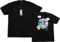 GIRL RAINBOW CIRCLE SS BLACK