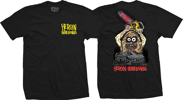HEROIN TEGGXAS CHAINSAW SS BLACK *sale*