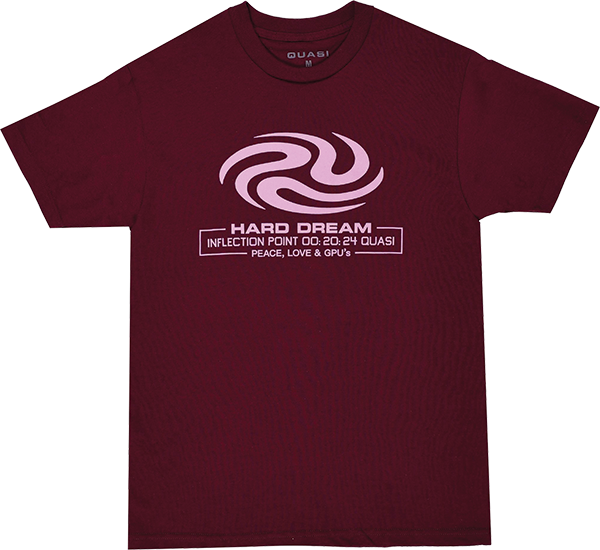 QUASI HARD DREAM SS BURGUNDY