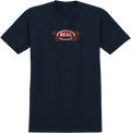 REAL ROSE OVAL SS TRUE NAVY/MULTI