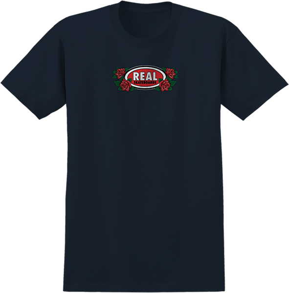 REAL ROSE OVAL SS TRUE NAVY/MULTI