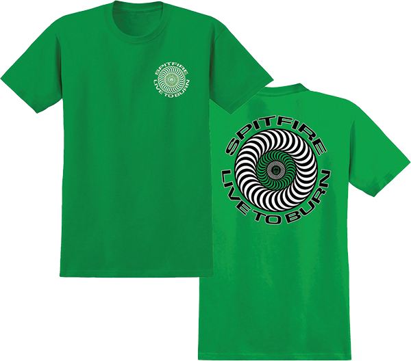 SPITFIRE LIVE TO BURN CLASSIC SS IRISH GREEN