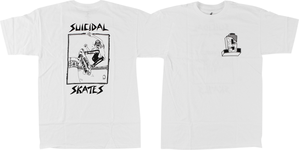 SUICIDAL SKATES POOL SKATER SS WHITE