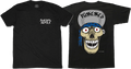 SUICIDAL SKATES PUNK SKULL 80S SS BLACK/SIL