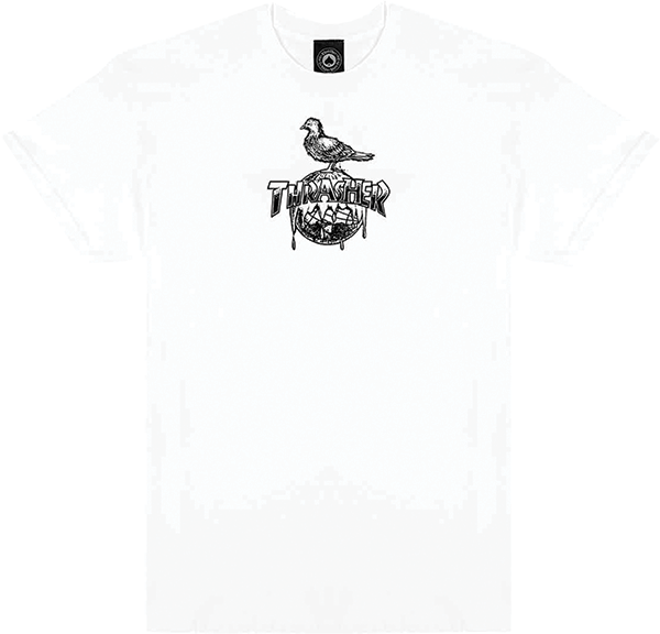 THRASHER ANTI HERO COVER THE EARTH SS WHT *sale*