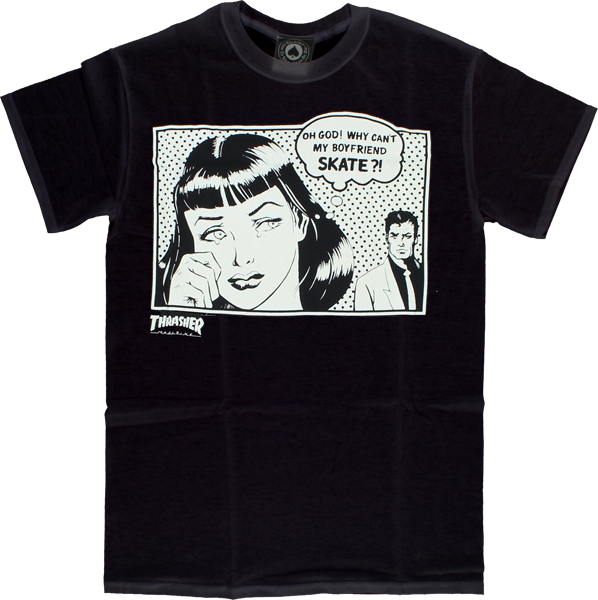 THRASHER BOYFRIEND SS BLACK