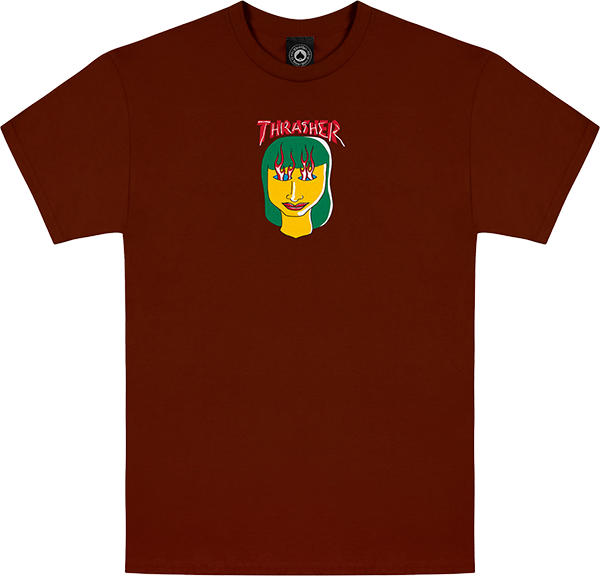 THRASHER TALK SHIT BY GONZ SS MAROON