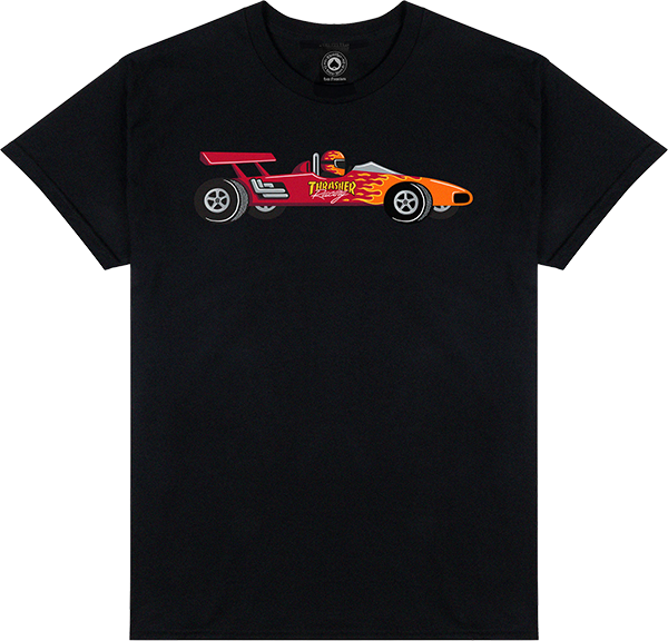 THRASHER RACECAR SS BLACK