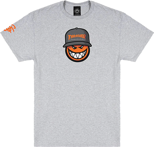 THRASHER X SPITFIRE SF LOC SS SPORT GREY