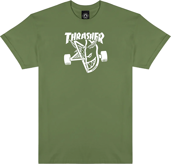 THRASHER X SPITFIRE THRASH AND BURN SS MILITARY