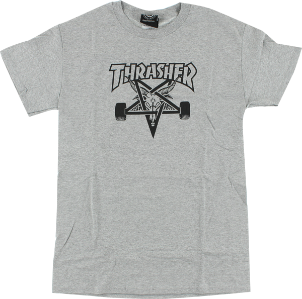 THRASHER SKATE GOAT SS GREY