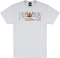 THRASHER TOY MACHINE PYRAMID SS ASH GREY *sale*