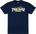 THRASHER TOY MACHINE VORTEX SS NAVY *sale*