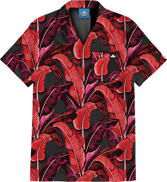 THANK YOU BUNGALOW SS HAWAIIAN SHIRT  *sale*