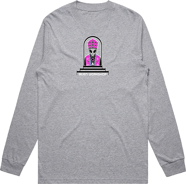 ALIEN WORKSHOP PRIEST LS HEATHER GREY *sale*