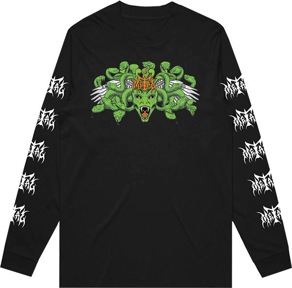 METAL MEDUSA LS M-BLACK