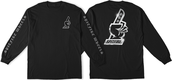 SPITFIRE CHROME#1 LS BLACK