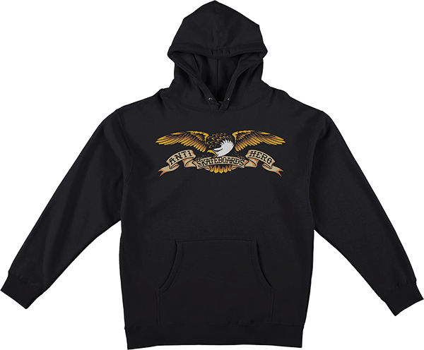 ANTI HERO EAGLE HOODIE BLACK