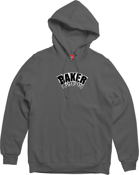 BAKER ARCH HOODIE CHARCOAL