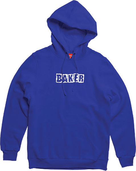 BAKER LIBRARY CARD HOODIE ROYAL BLU