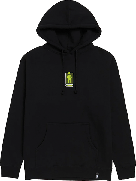 GIRL 93 TIL LOVERS OG HOODIE BLACK