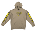 KROOKED BIRD LIGHTENING SLEEVE HOODIE SAND