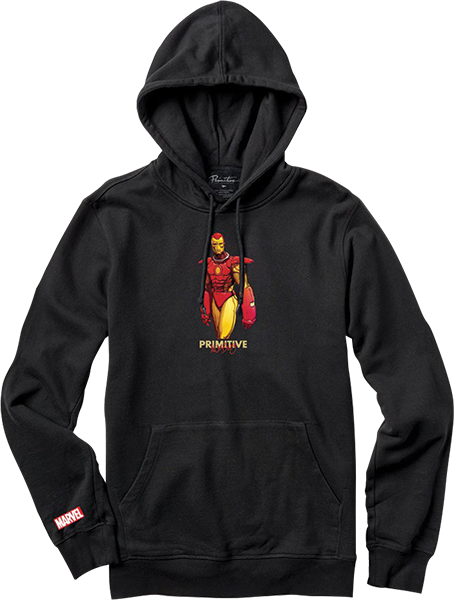 PRIMITIVE IRON MAN HD/SWT M-BLACK *sale*