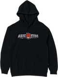 SPITFIRE OLD E DROP BIGHEAD EMB HOODIE BLACK