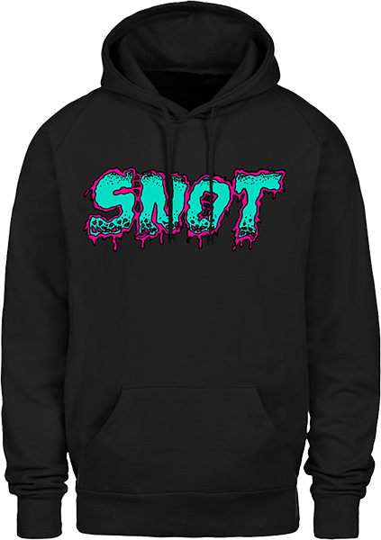 SNOT MELTDOWN HOODIE BLACK *sale*