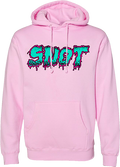 SNOT MELTDOWN HOODIE PINK *sale*